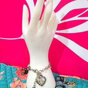 BRIGHTON BLOOM FROM WITHIN HEART ORCHARD HEART BRACELET NWOT